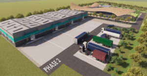 Red Hot Africa Phase-2 Architect rendering of the truck and logistics centre.